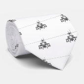 Apache Hubschrauber - Head-On Krawatte (Gerollt)
