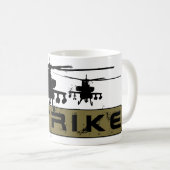 Apache-Hubschrauber Kaffeetasse (VorderseiteRechts)