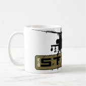 Apache-Hubschrauber Kaffeetasse (Links)
