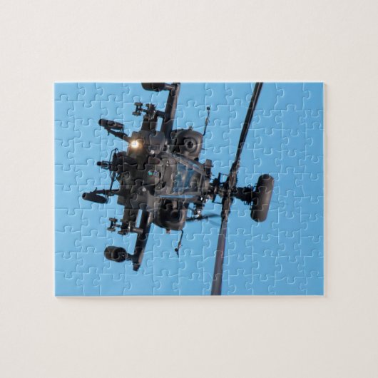 Apache-Hubschrauber Puzzle (Horizontal)