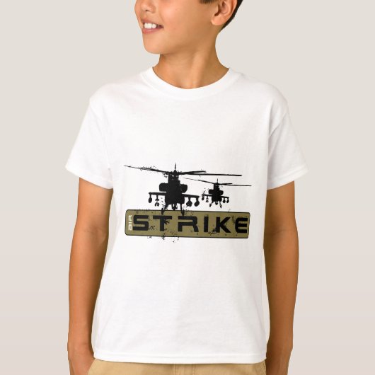 Apache-Hubschrauber T-Shirt (Vorderseite)