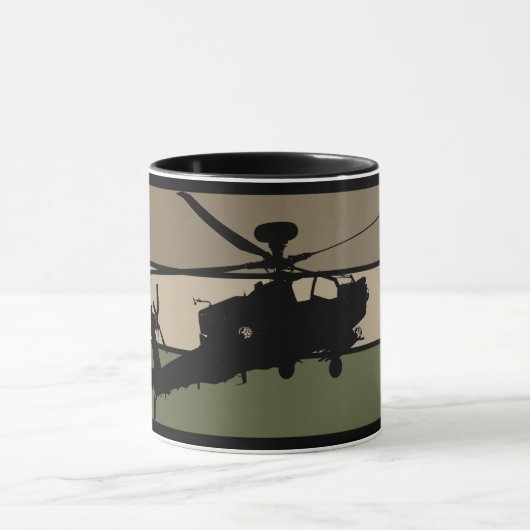 Apache-Hubschrauber Tasse (Zentrum)