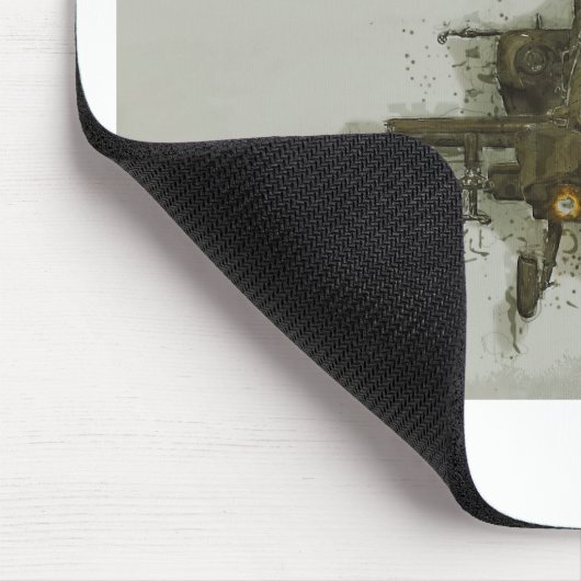Apache-Hubschrauberangriff Mousepad (Ecke)