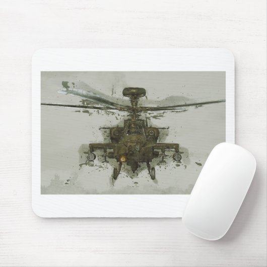 Apache-Hubschrauberangriff Mousepad (Mit Mouse)