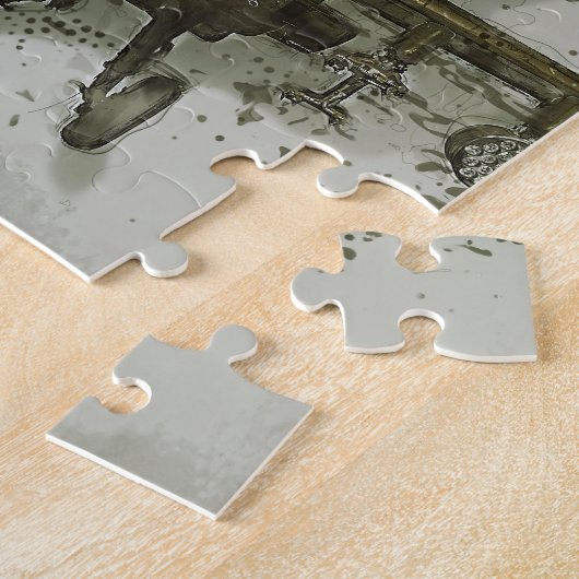 Apache-Hubschrauberangriff Puzzle (Seite)