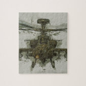 Apache-Hubschrauberangriff Puzzle (Vertikal)
