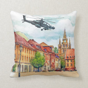 Apache in Ansbach Kissen