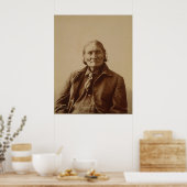 Apache Indian Leader Geronimo von Adolph F. Muhr Poster (Küche)