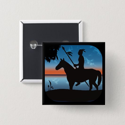 Apache-Jäger Button (Vorne & Hinten)