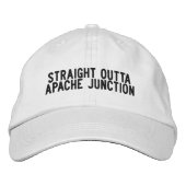 Apache Junction Arizona Hat Bestickte Baseballkappe (Vorderseite)