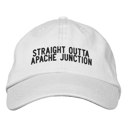 Apache Junction Arizona Hat Bestickte Baseballkappe (Vorderseite)