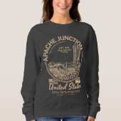 APACHE JUNCTION ARIZONA - WÜSTE - KAKTUS SWEATSHIRT (Vorderseite)