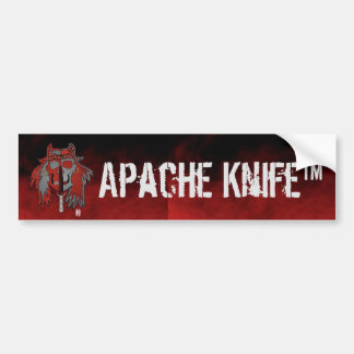 Apache Kinfe ®️ ™️ 🇺 🇸 Autoaufkleber