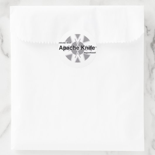 Apache Knife™ 11 Sticker (Tasche)