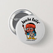 Apache Knife® Apache Kid 4.B-Taste Button (Vorne & Hinten)