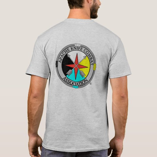 Apache Knife® Apache Knife Association T-Shirt (Rückseite)