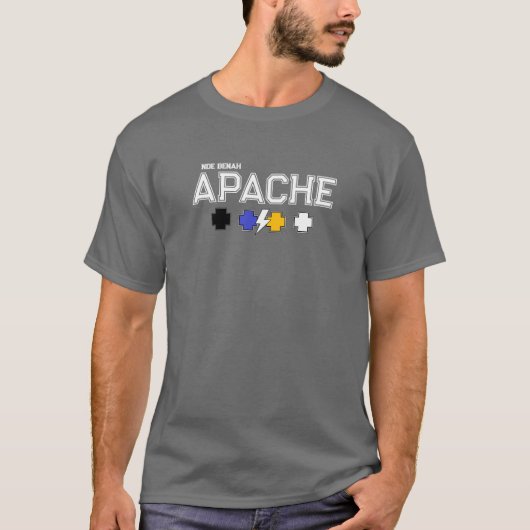 Apache Knife® Apache Land 1. T-Shirt (Vorderseite)