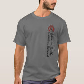 Apache Knife® 🇺 🇸 T - Shirt der Kampflschule (Vorderseite)