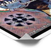 Apache Knife ®️ ™️ 🇸 von Robert Redfeather entwor Poster (Ecke)