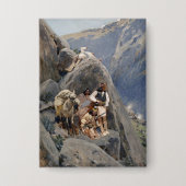 Apache-Krieger: Hinterhalt in der amerikanischen K Button (Vorderseite)