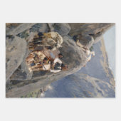 Apache-Krieger: Hinterhalt in der amerikanischen K Geschenkpapier Set (Vorderseite)