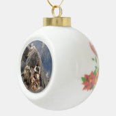 Apache-Krieger: Hinterhalt in der amerikanischen K Keramik Kugel-Ornament (Rechts)