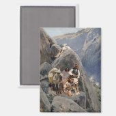 Apache-Krieger: Hinterhalt in der amerikanischen K Magnet (Vorderseite/Rückseite)