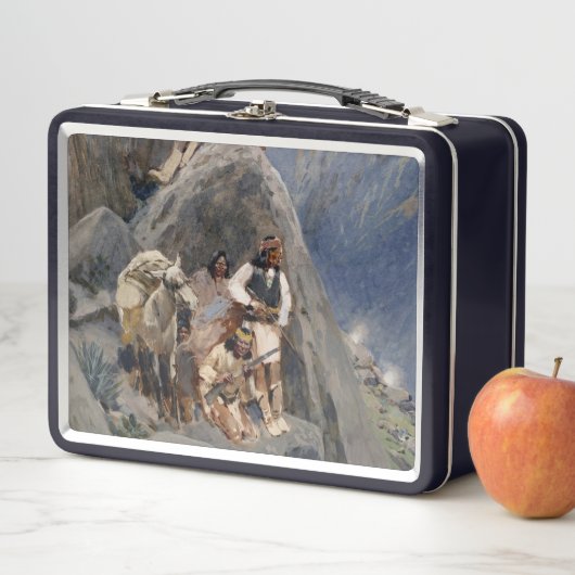 Apache-Krieger: Hinterhalt in der amerikanischen K Metall Brotdose (Beispiel)