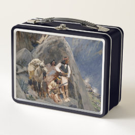 Apache-Krieger: Hinterhalt in der amerikanischen K Metall Brotdose