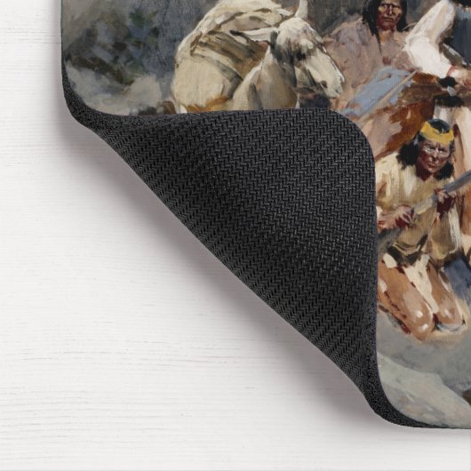 Apache-Krieger: Hinterhalt in der amerikanischen K Mousepad (Ecke)