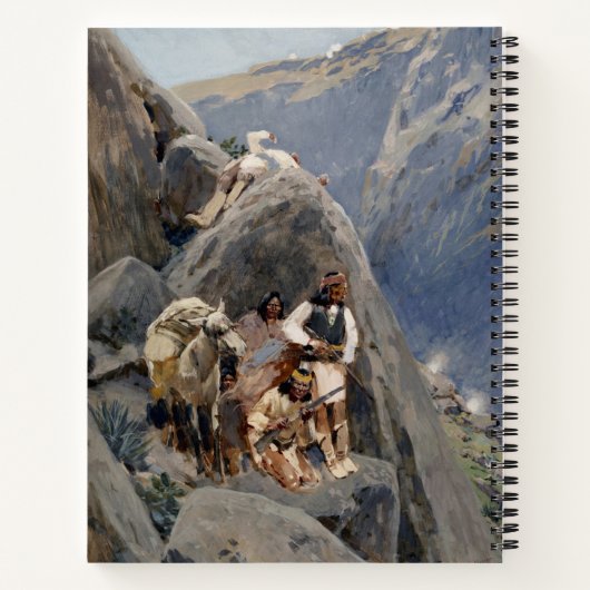 Apache-Krieger: Hinterhalt in der amerikanischen K Notizblock (Rückseite)