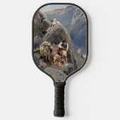 Apache-Krieger: Hinterhalt in der amerikanischen K Pickleball Schläger (Rückseite)