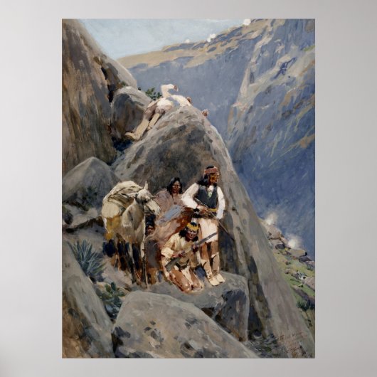 Apache-Krieger: Hinterhalt in der amerikanischen K Poster (Vorne)