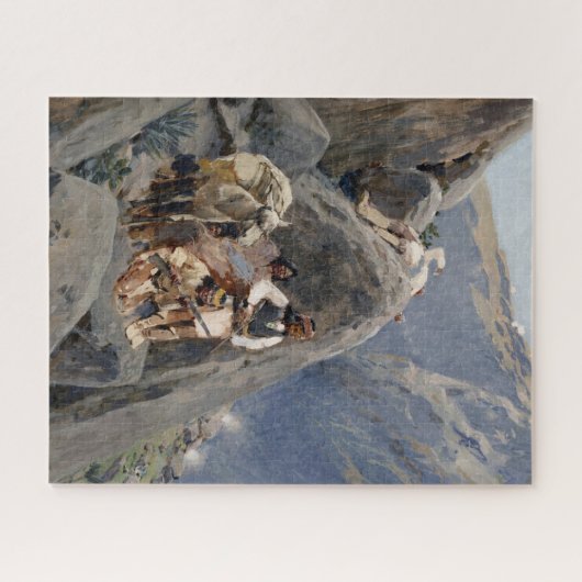 Apache-Krieger: Hinterhalt in der amerikanischen K Puzzle (Horizontal)