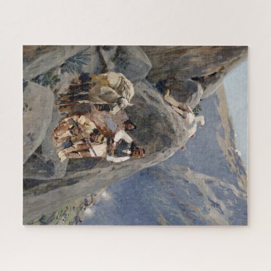 Apache-Krieger: Hinterhalt in der amerikanischen K Puzzle (Horizontal)