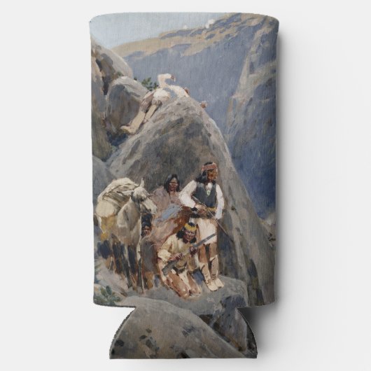 Apache-Krieger: Hinterhalt in der amerikanischen K Selters Dosenkühler (Rückseite)