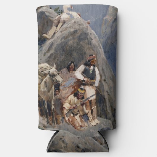 Apache-Krieger: Hinterhalt in der amerikanischen K Selters Dosenkühler (Vorderseite)