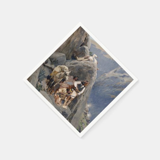 Apache-Krieger: Hinterhalt in der amerikanischen K Serviette (Ecke)