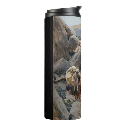 Apache-Krieger: Hinterhalt in der amerikanischen K Thermosbecher (Nach links gedreht)