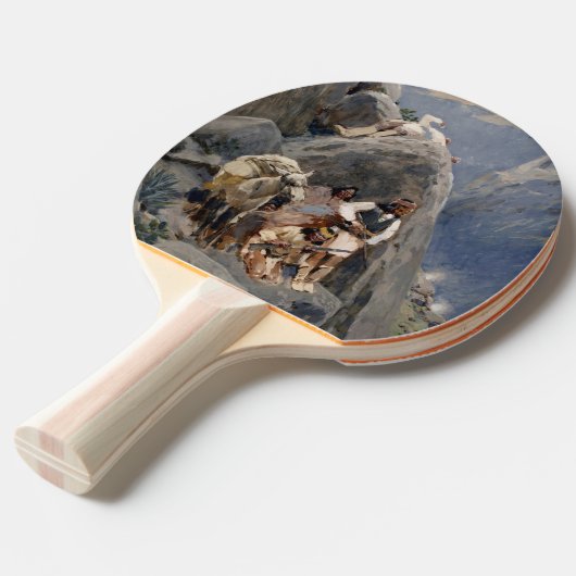 Apache-Krieger: Hinterhalt in der amerikanischen K Tischtennis Schläger (Vorderseite)