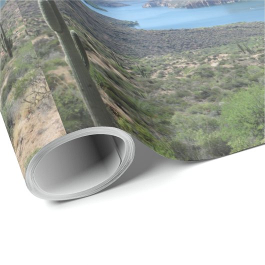 Apache Lake View Geschenkpapier (Rolleneckpunkt)