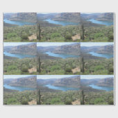 Apache Lake View Geschenkpapier (Flach)