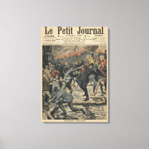 Apache-Leistungen Leinwanddruck