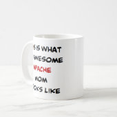 Apache Mama, phantastisch Kaffeetasse (Vorderseite Links)