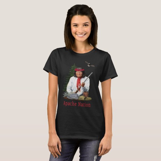 Apache Native American T-Shirt (Vorne ganz)