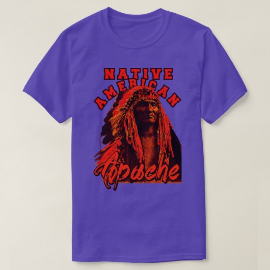 Apache Native American T-Shirt (Design vorne)