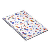 Apache New Mexico Ski Snowboard Muster Notizblock (Rechte Seite)