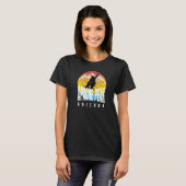 Apache Peak Snowboarder 70er 80er Ära Apache Peak  T-Shirt (Vorne ganz)