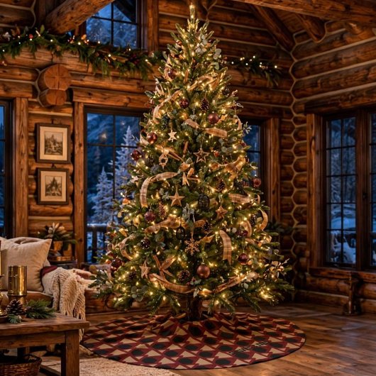 Apache Peaks Polyester Weihnachtsbaumdecke