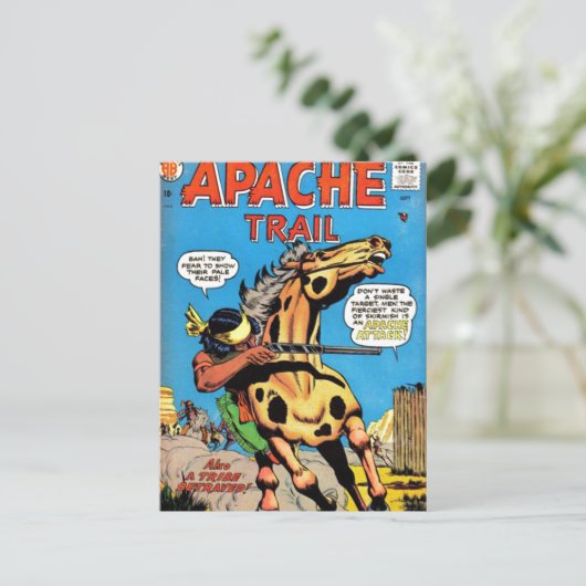 Apache-Pfad Nr. 1 Postkarte (Stehend Vorderseite)